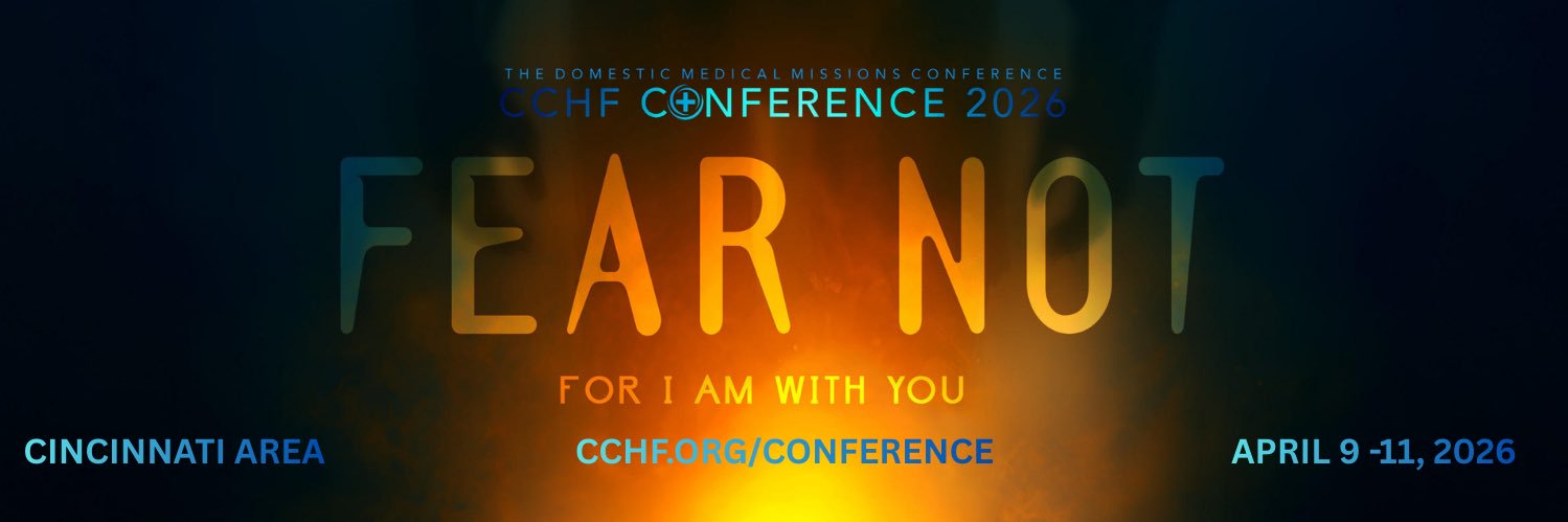 CCHF (Christian Community Health Fellowship) banner