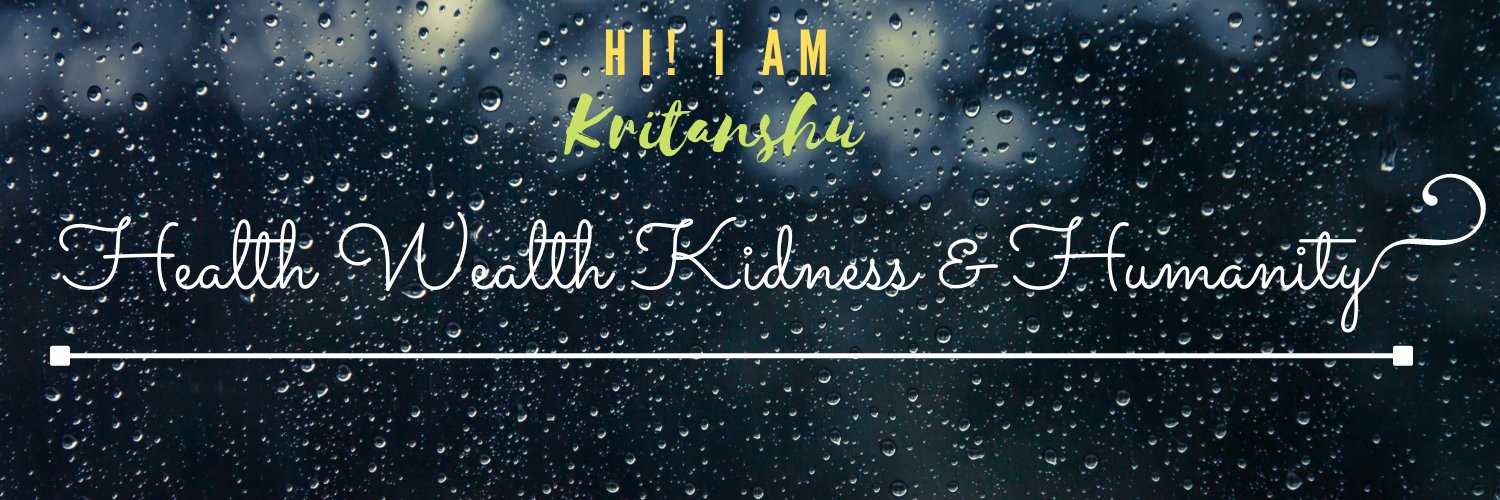 kritanshu's profile banner image