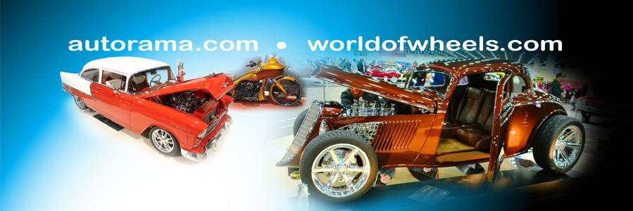 Autorama / World of Wheels / Cavalcade of Customs banner
