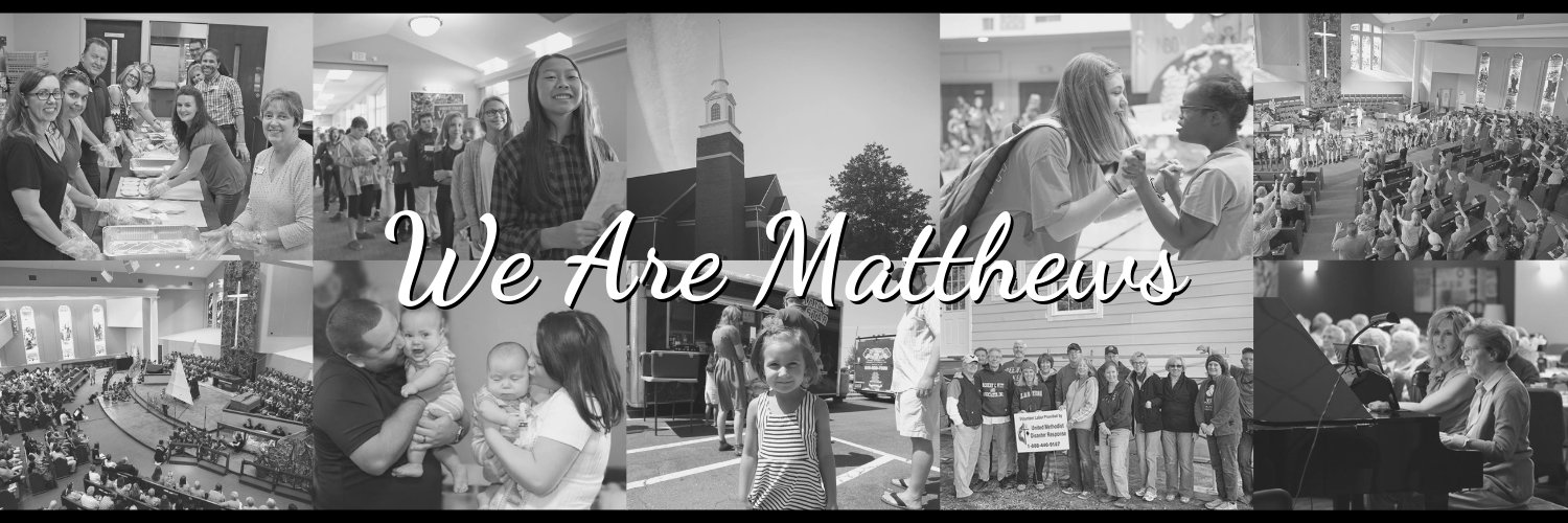 Matthews UMC banner