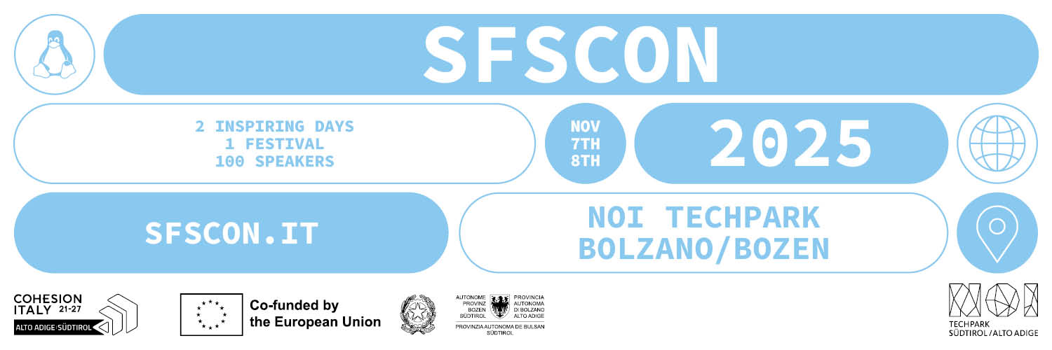 SFSCON banner