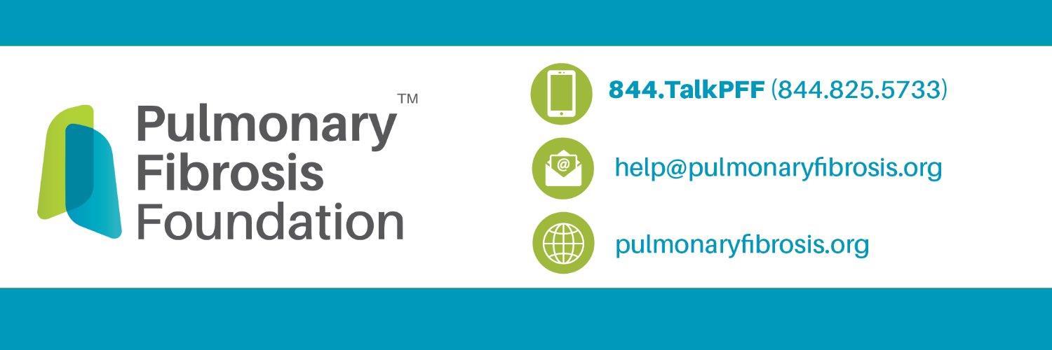 Pulmonary Fibrosis Foundation banner