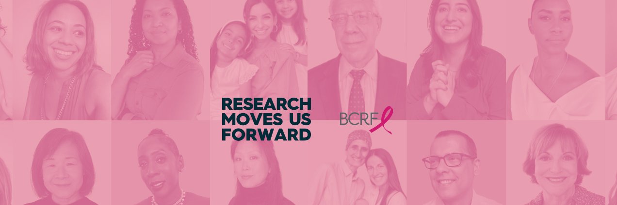 The Breast Cancer Research Foundation banner