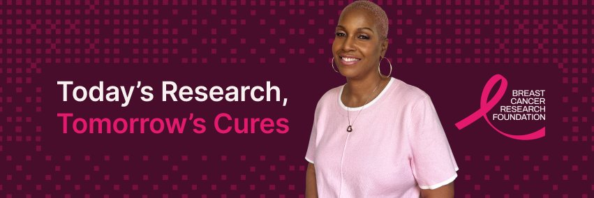 The Breast Cancer Research Foundation banner