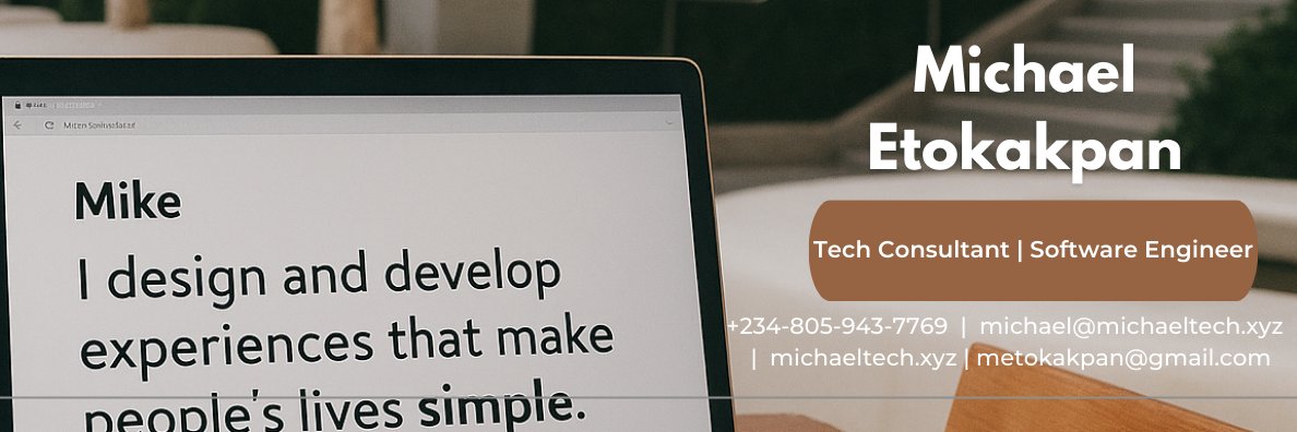 Michael Etokakpan banner