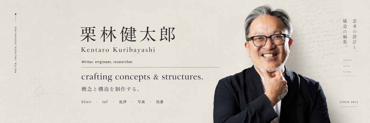 Twitter banner for @kentaro