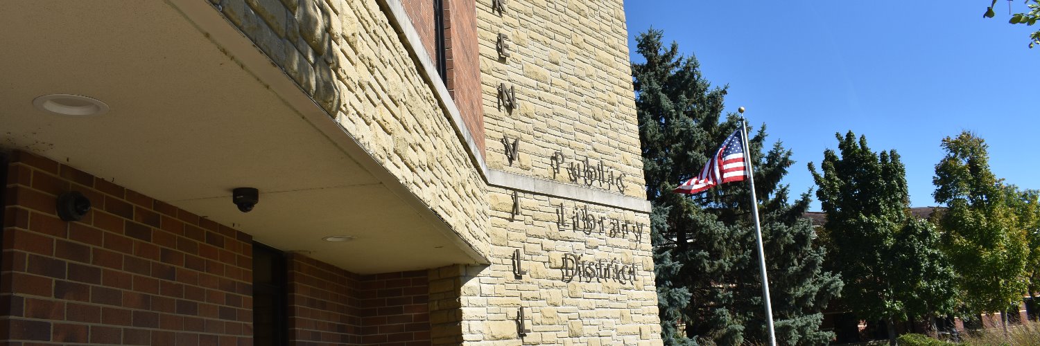 Warrenville Library banner