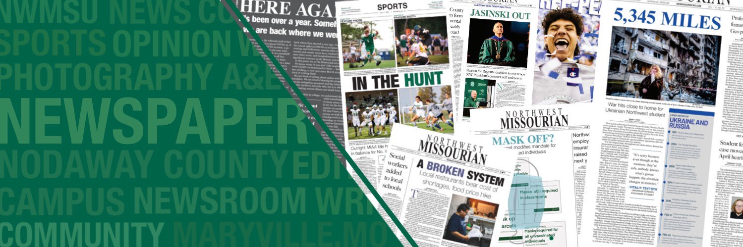 Northwest Missourian banner