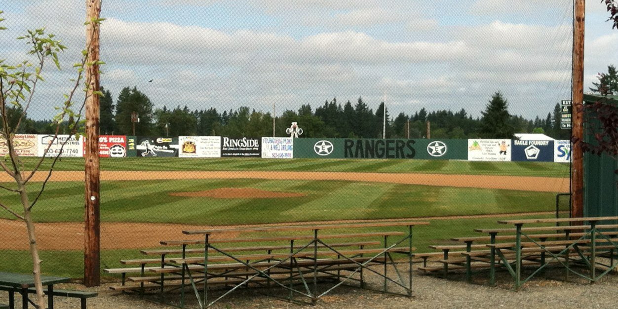 Estacada Baseball banner