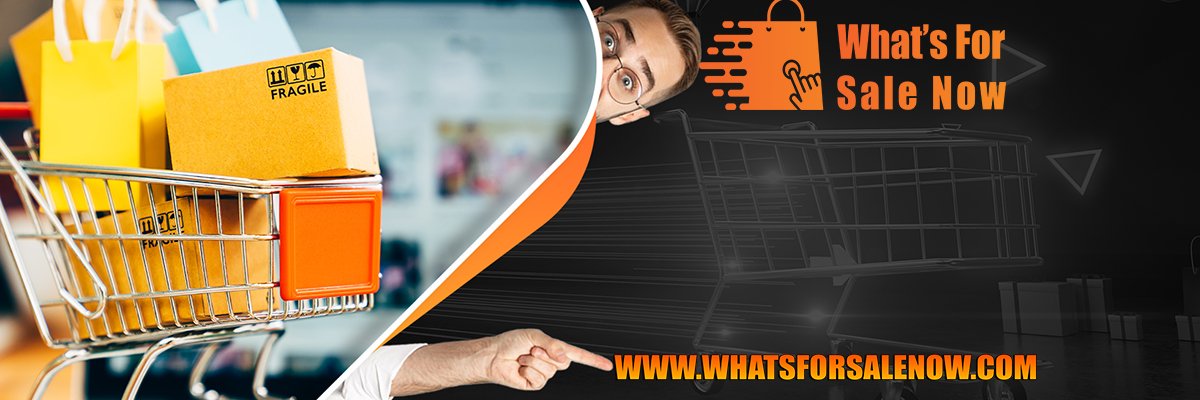 WhatsForSaleNow's profile banner image