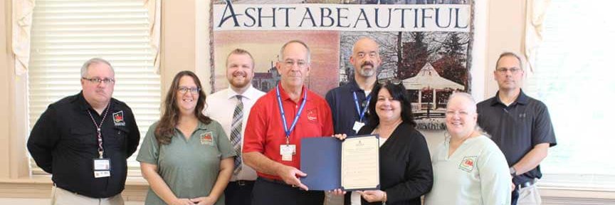 Ashtabula County EMA banner