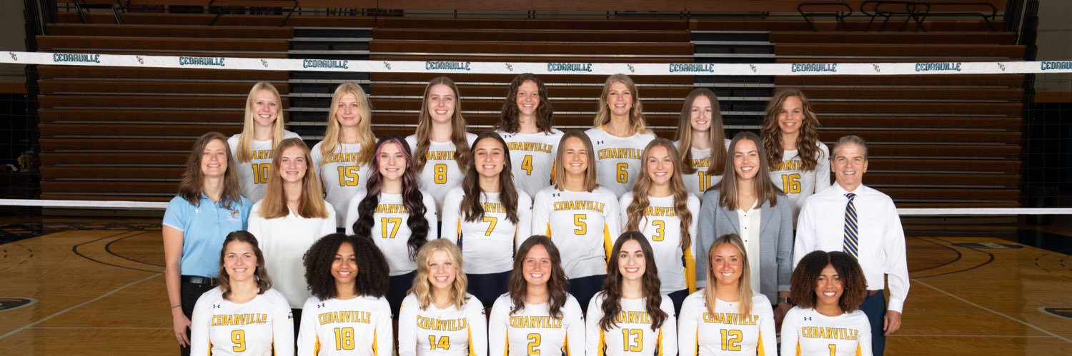 Cedarville Volleyball banner