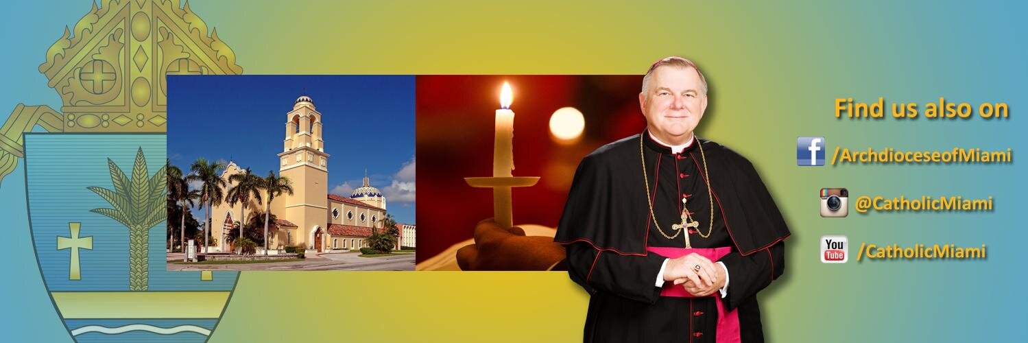 Archdiocese of Miami banner