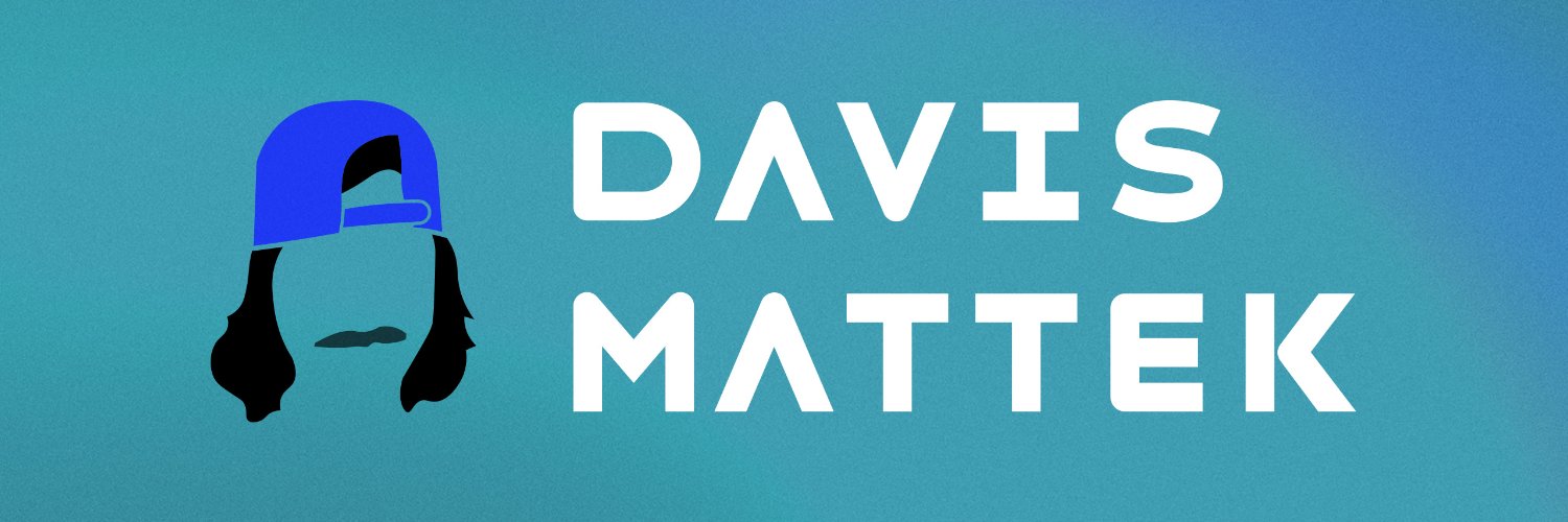 Davis Mattek's banner