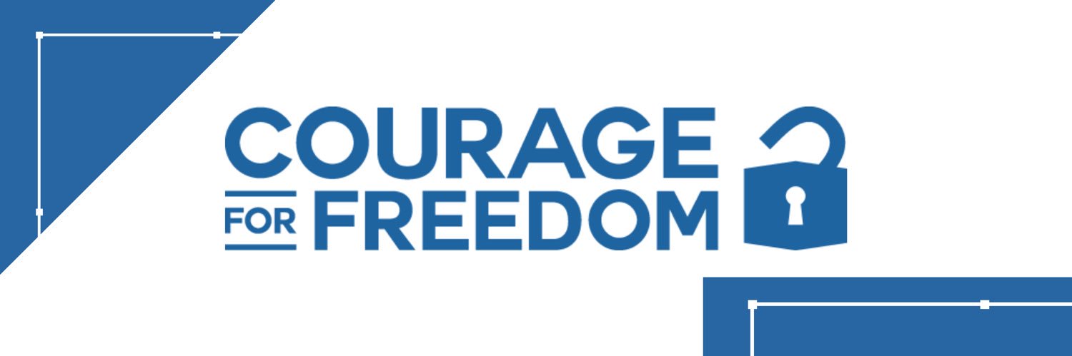 Courage for Freedom banner