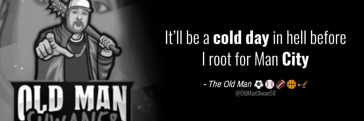 The Old Man ⚽️⚾️🏈🏀🏒 banner