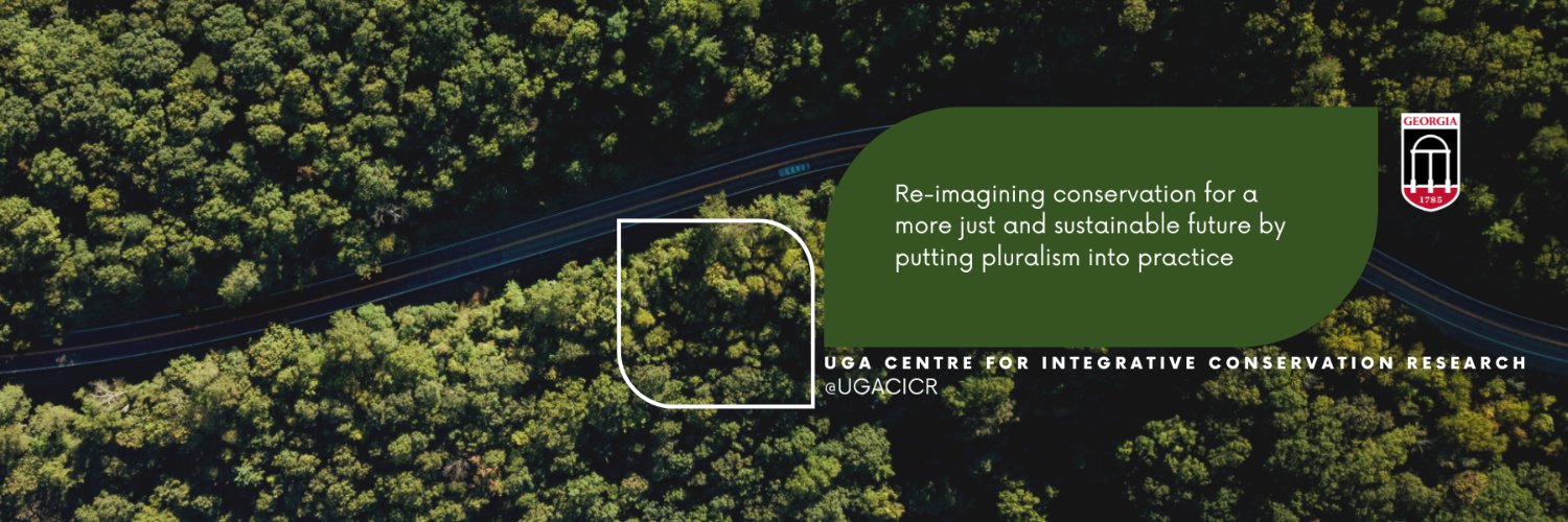 UGA Center for Integrative Conservation Research banner