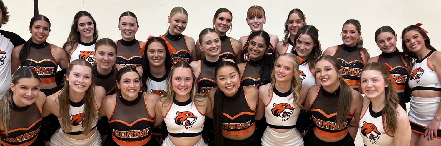 Doane Cheer & Dance banner
