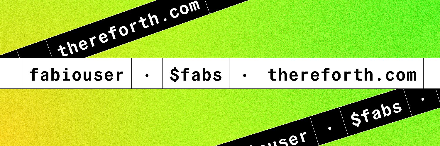 fabiouser's profile banner image