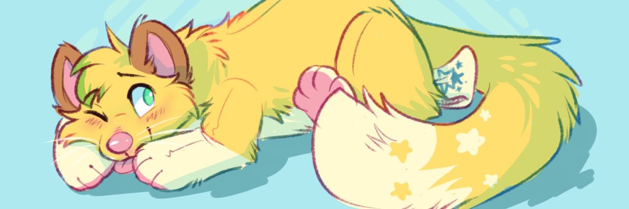 Average yellow dog (Comms 0/3 Dm) banner