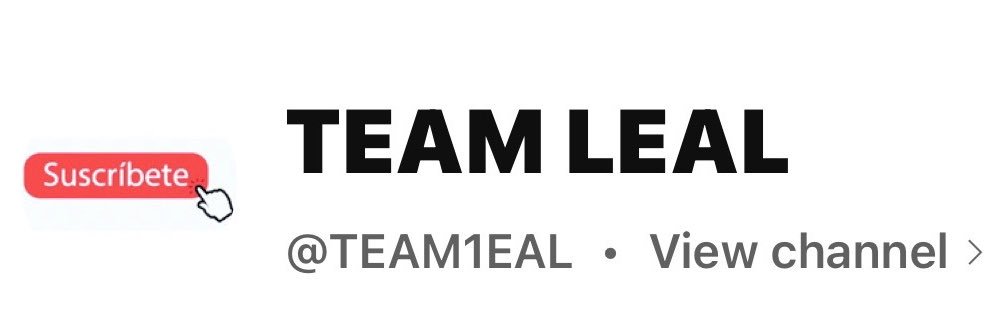TEAM LEAL banner