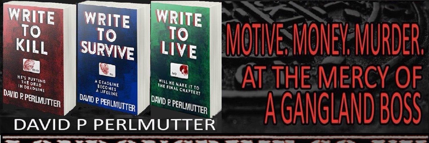 David P Perlmutter - Author. Actor. Dreamer. ✍🏼🎬 Profile Banner