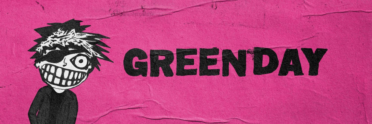 Green Day's banner