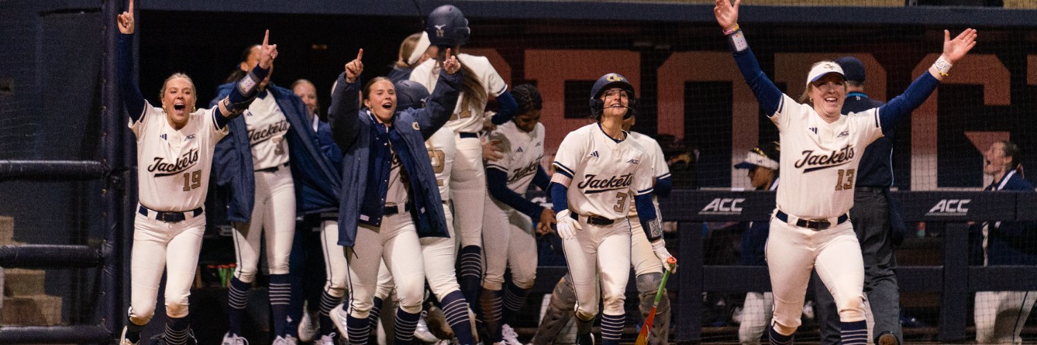 Georgia Tech Softball 🥇🥇🥇🥇🥇 banner