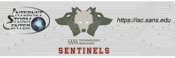SANS.edu Internet Storm Center Profile Banner