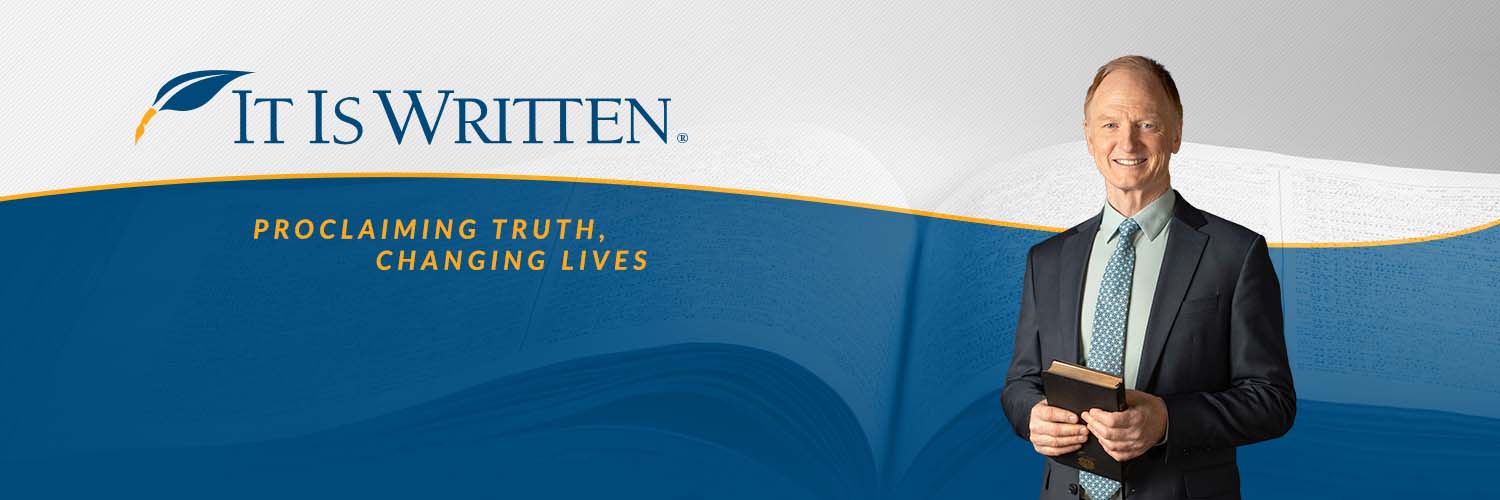 It Is Written banner