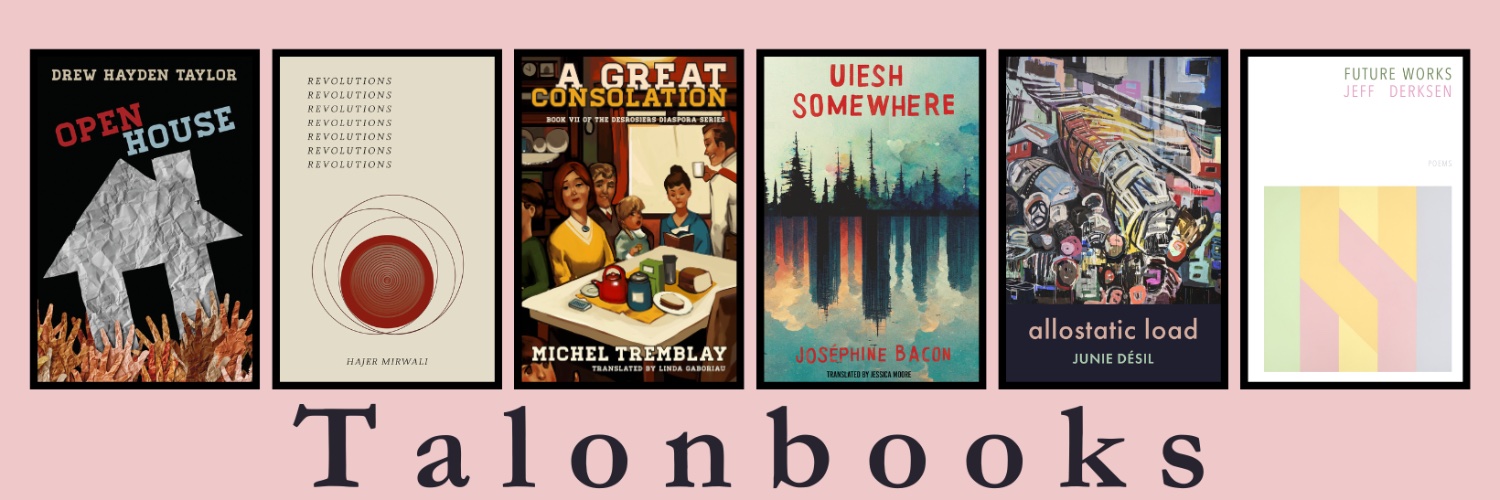 Talonbooks's banner