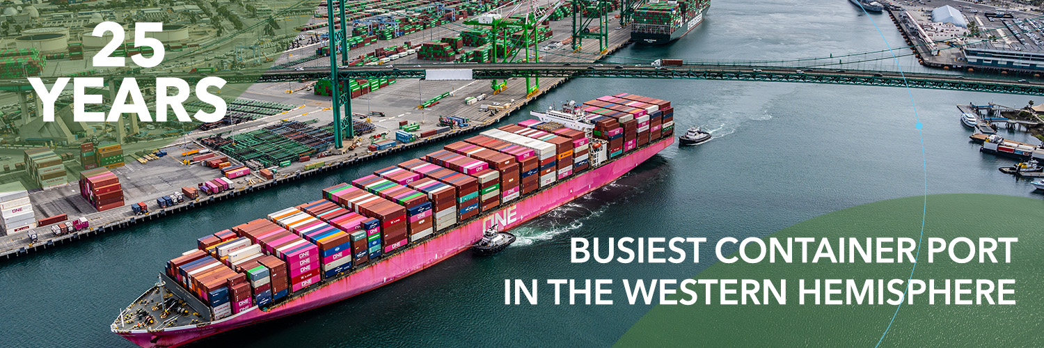 Port of Los Angeles's banner