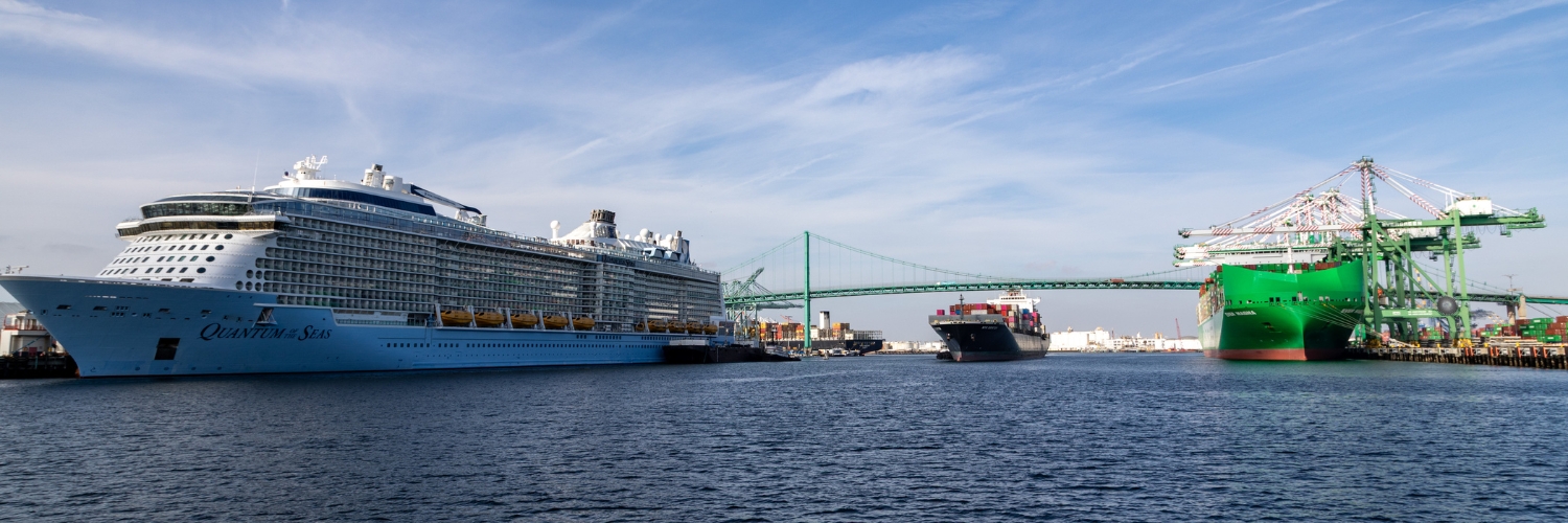 Port of Los Angeles banner