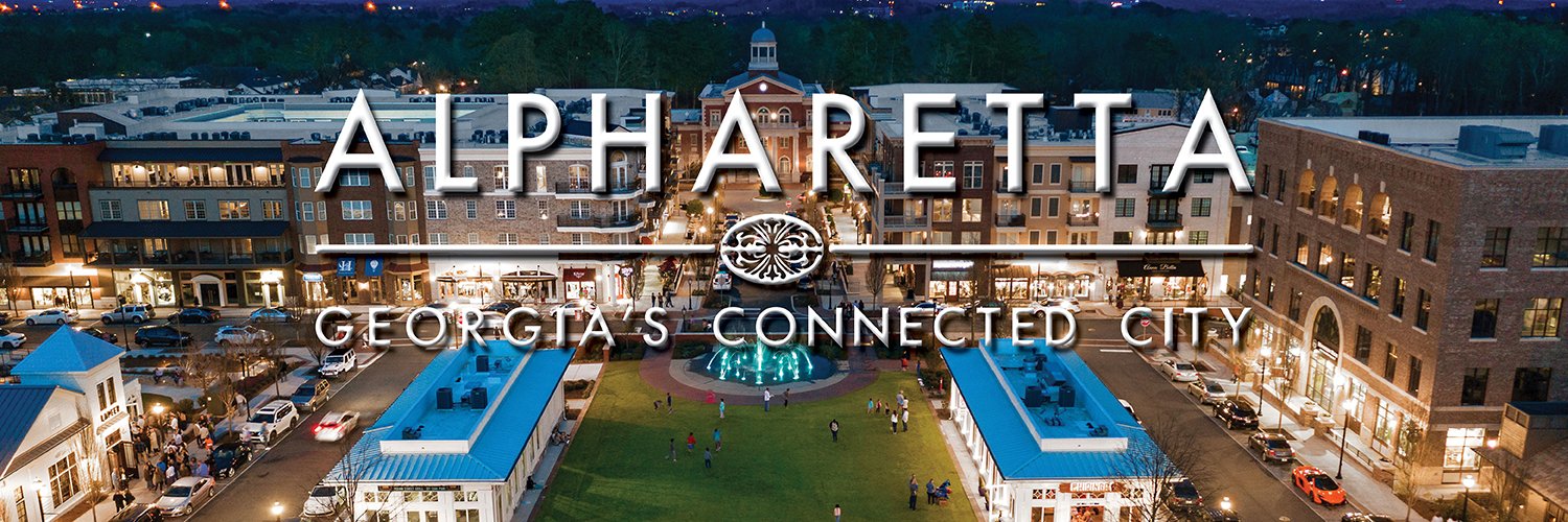 City of Alpharetta's banner