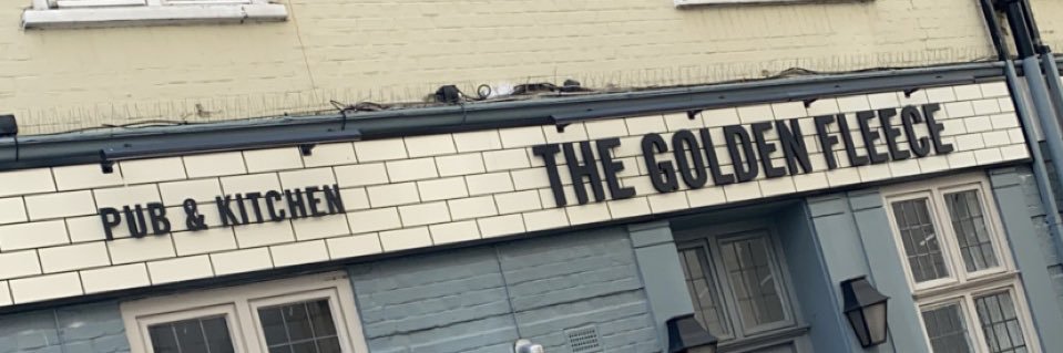 The Golden Fleece banner