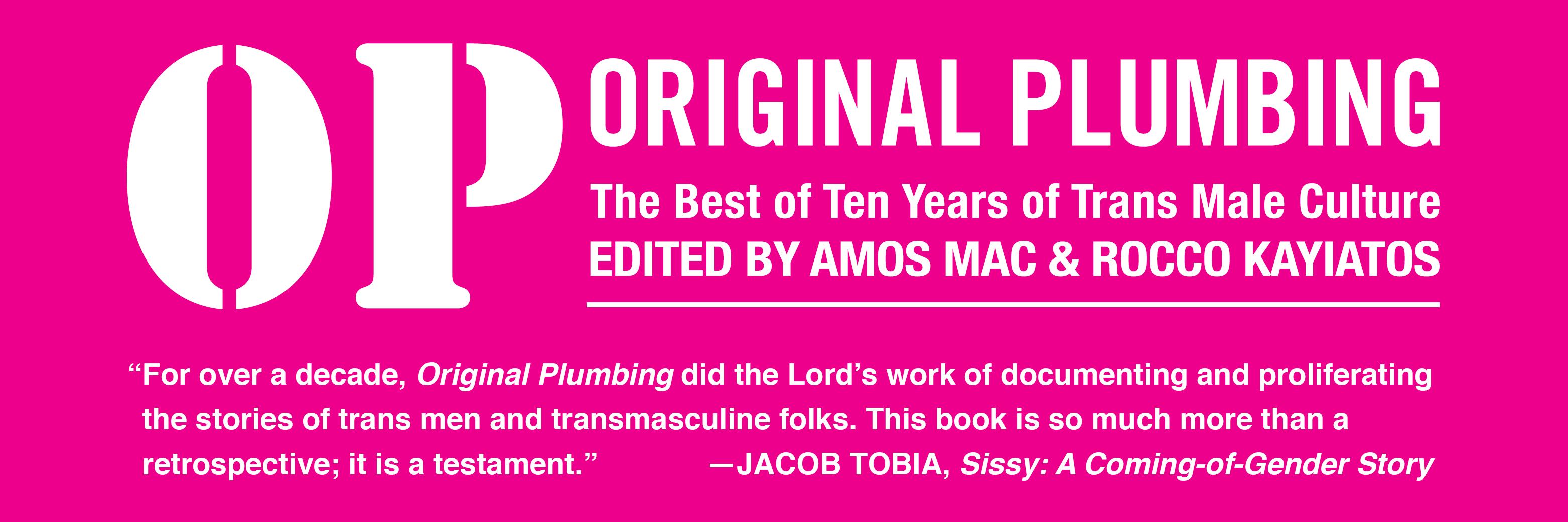 ORIGINAL PLUMBING banner