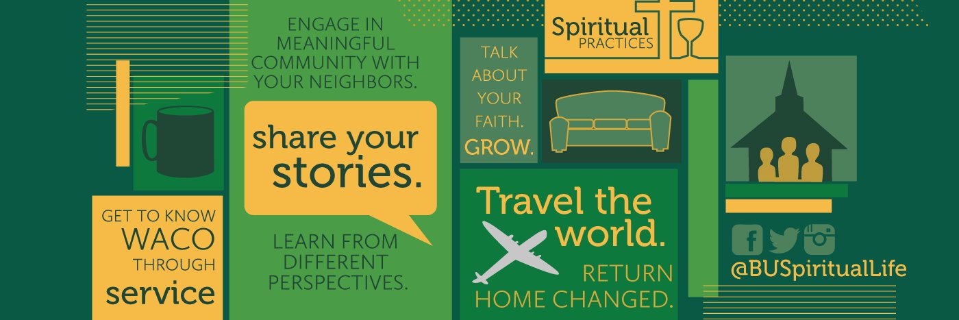 Baylor Spiritual Life banner