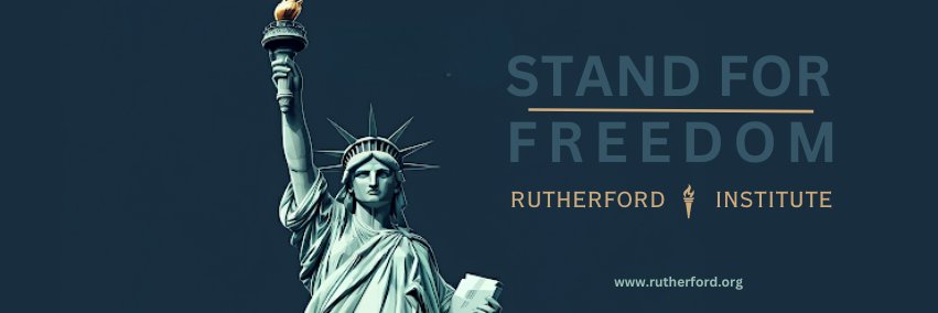 The Rutherford Institute's banner