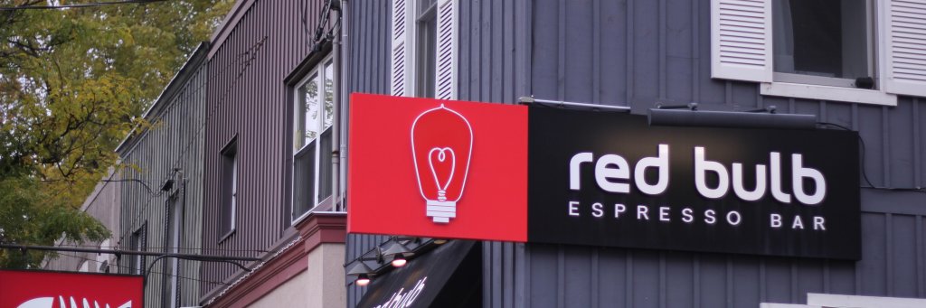 Red Bulb Espresso banner