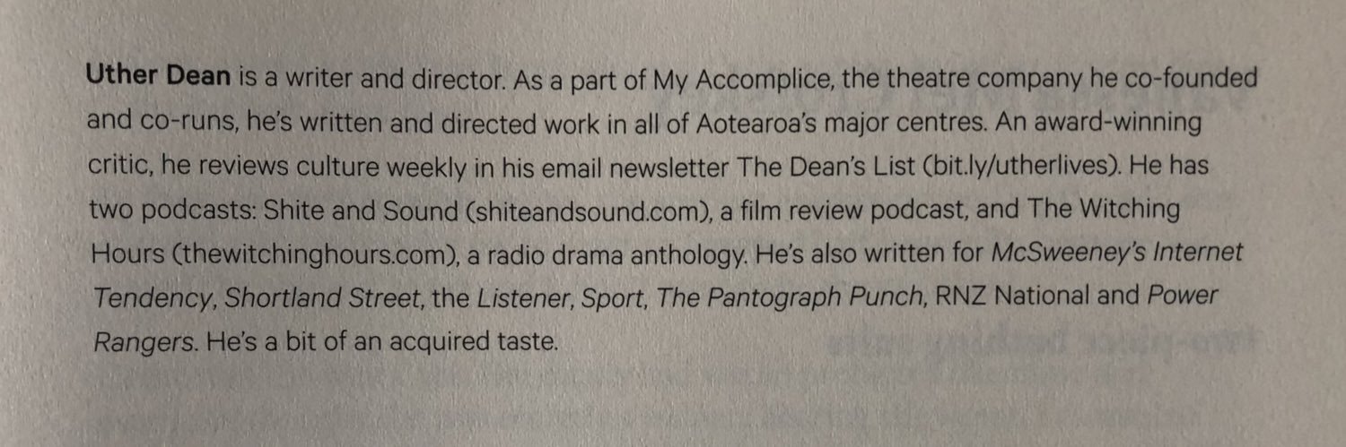 Uther "Dean" Shite banner