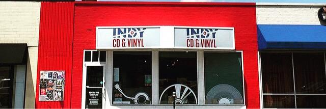 Indy CD and Vinyl banner