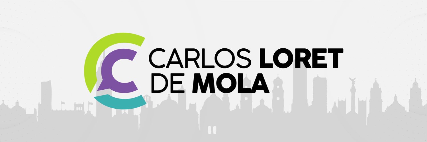 Carlos Loret de Mola's banner