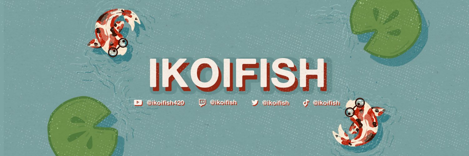 ikoifish on YouTube! banner