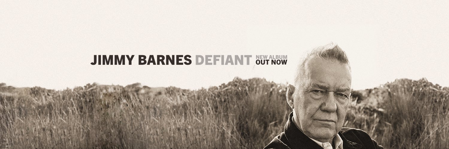 Jimmy Barnes's banner