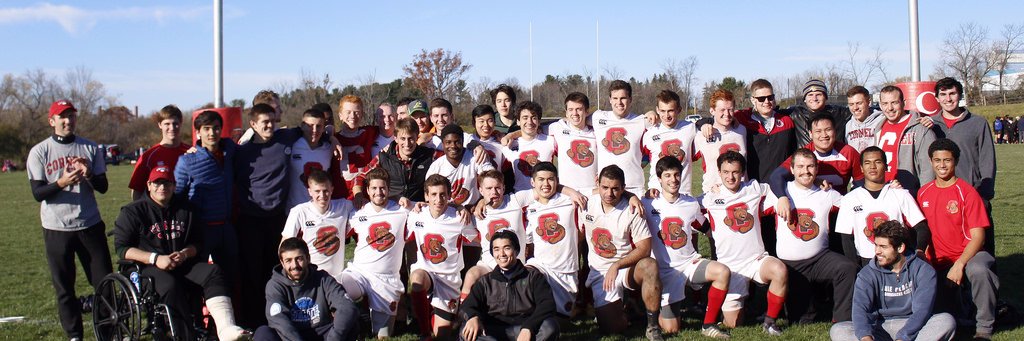 Cornell Rugby banner