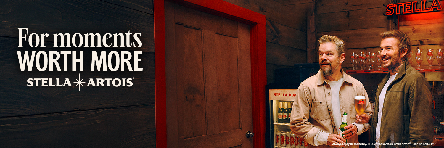 Stella Artois's banner
