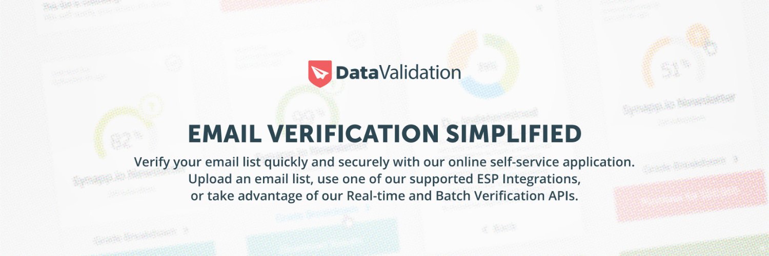 DataValidation banner