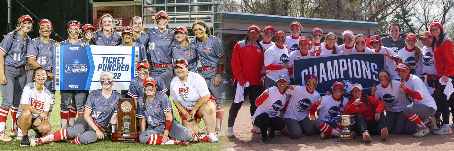 WPI Softball banner