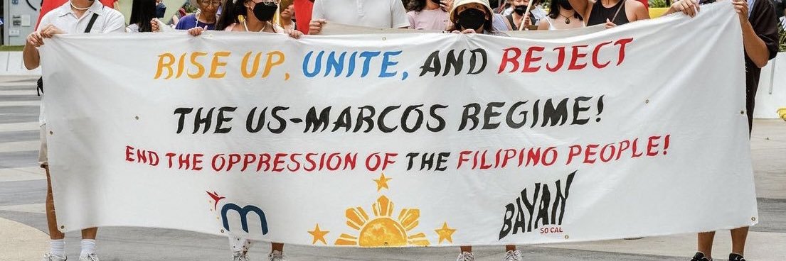 Anakbayan Los Angeles banner