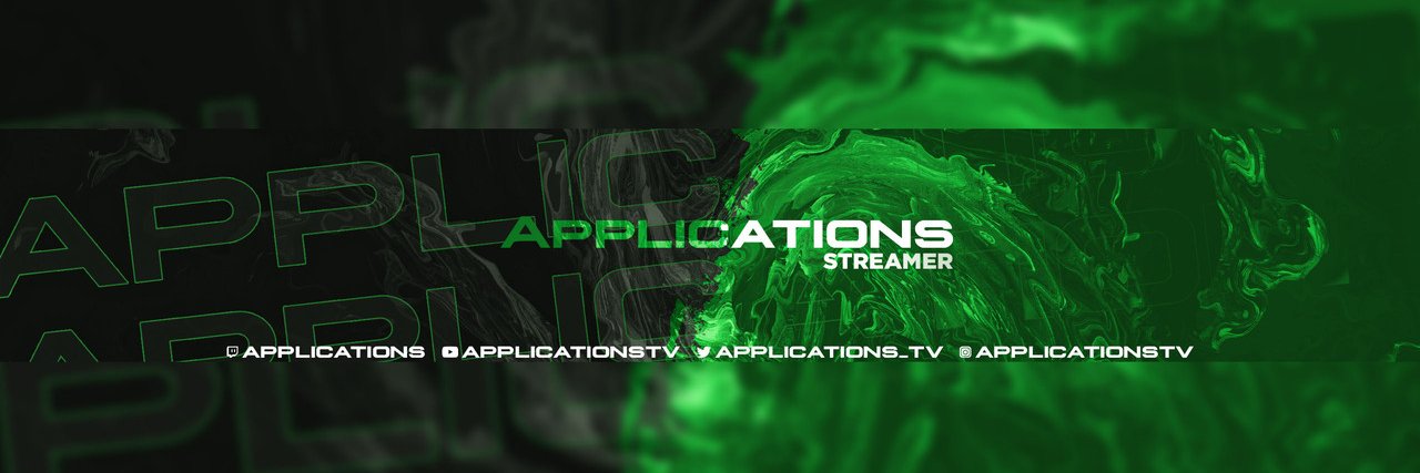 Applications banner